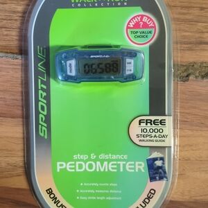 Blue Pedometer